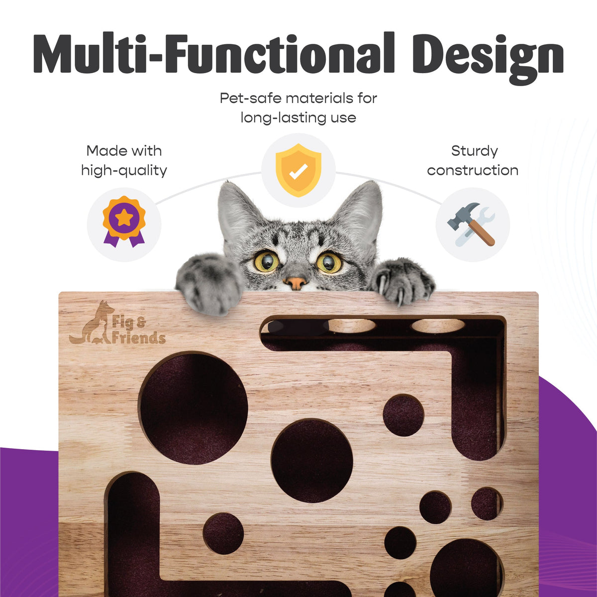 *The Original* Cat Nail File Enrichment Box